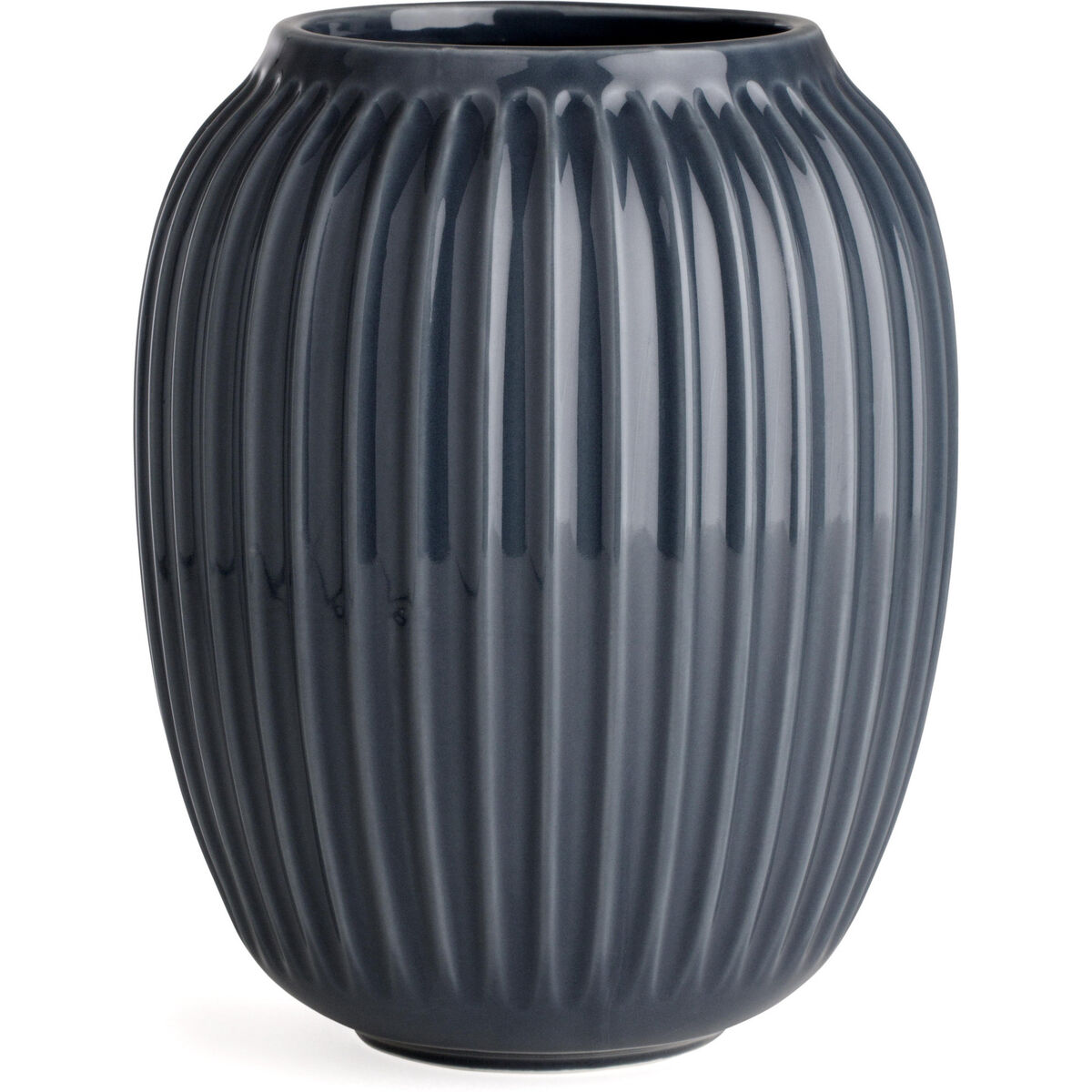 Hammershøi Vase 200 mm Antracitgrå