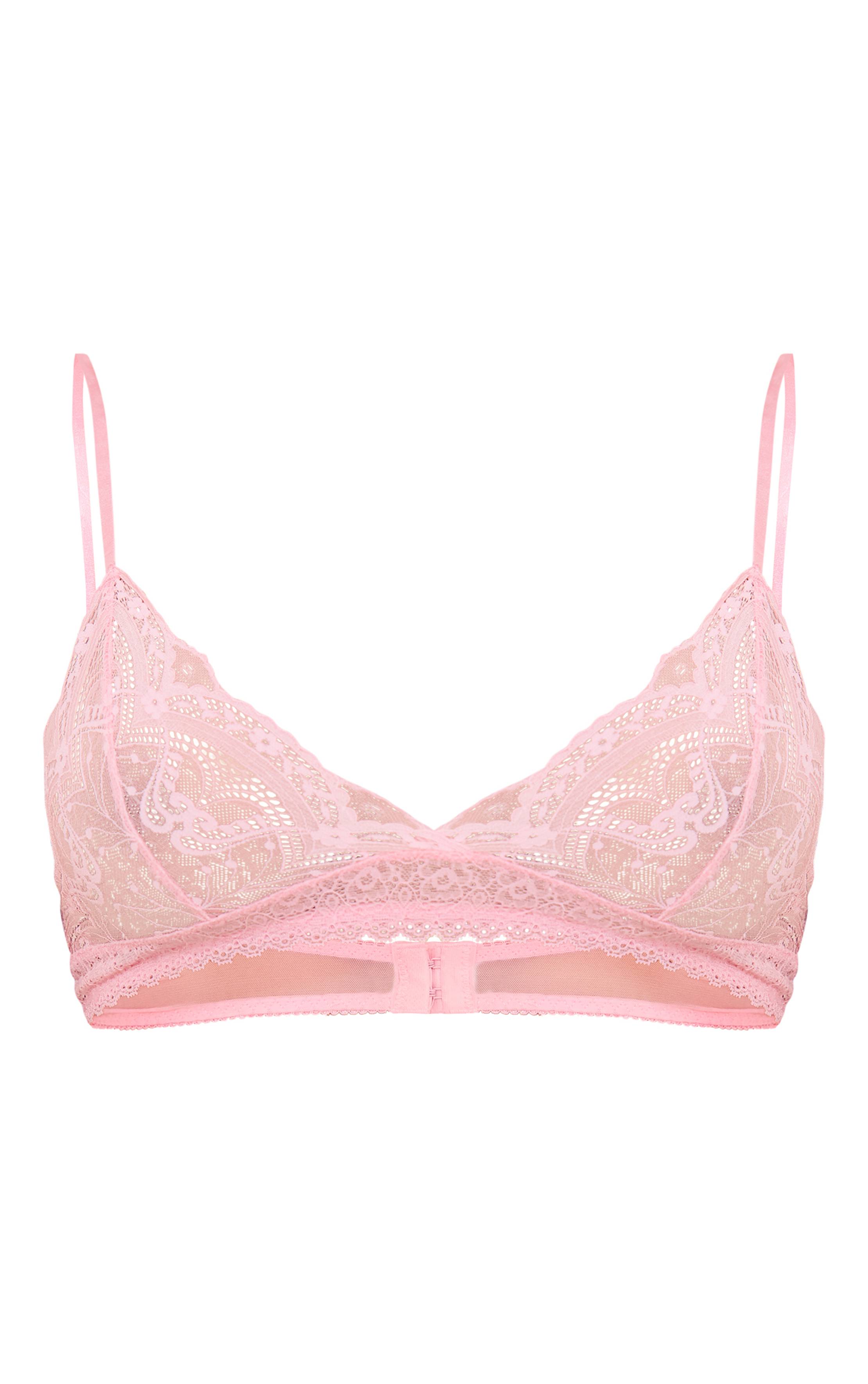 Rose Bébé Bralette Lingerie Triangle