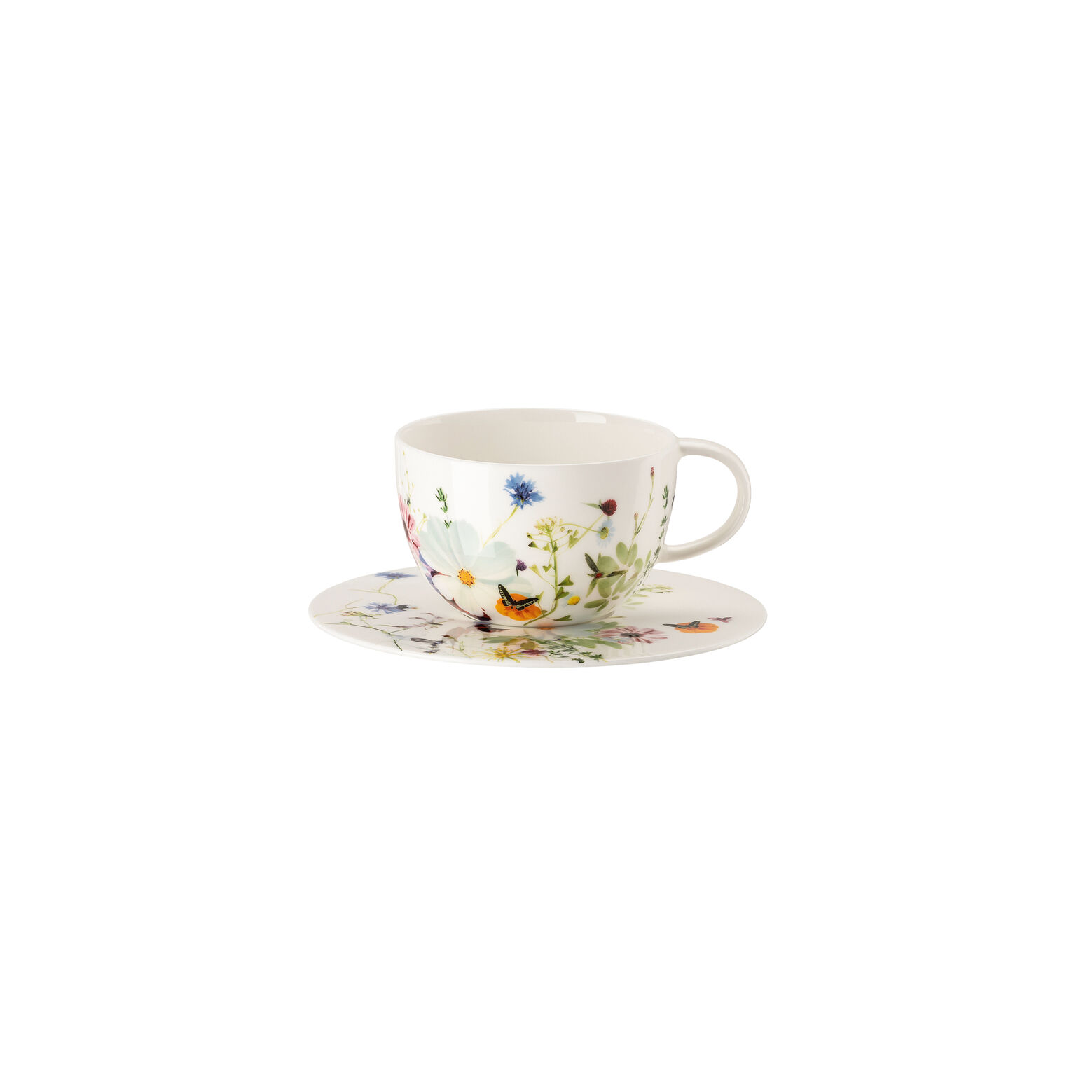 Brillance Bone China Grand Air Tee-/Cappuccino-Untertasse