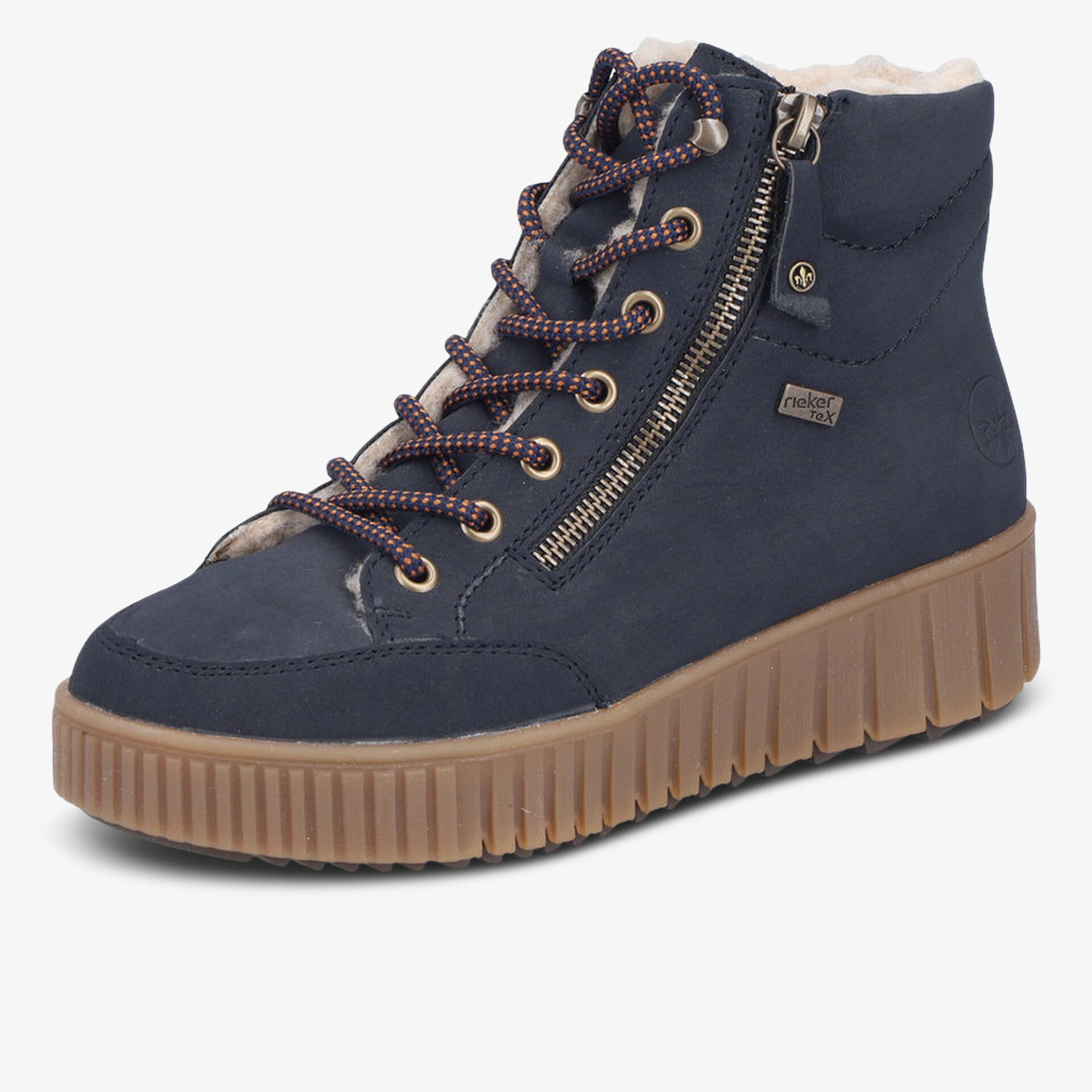 rieker Damen Winter Boots blau