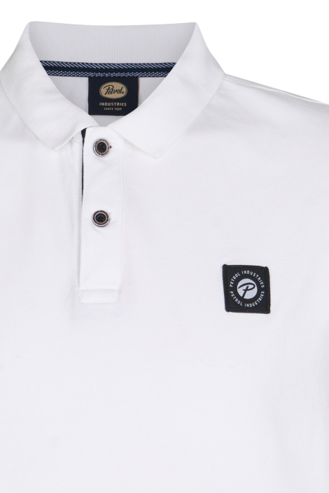 Petrol Industries witte heren polo