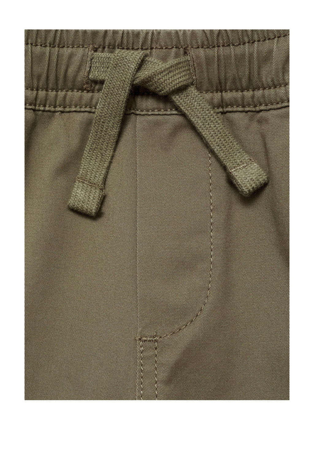 Mango Kids cargobroek kakigroen