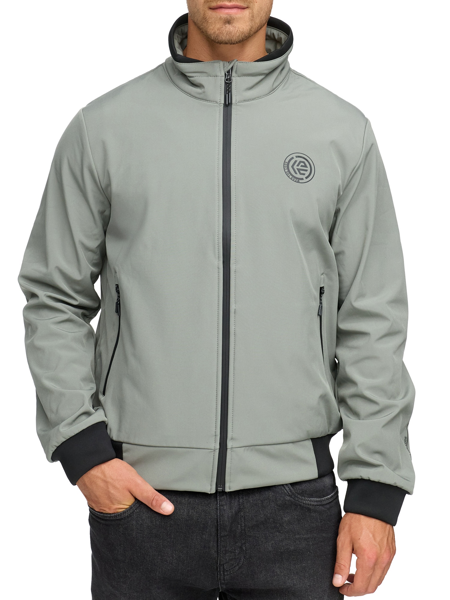 Indicode Softshelljacke »INRoute Jacket« ohne Kapuze