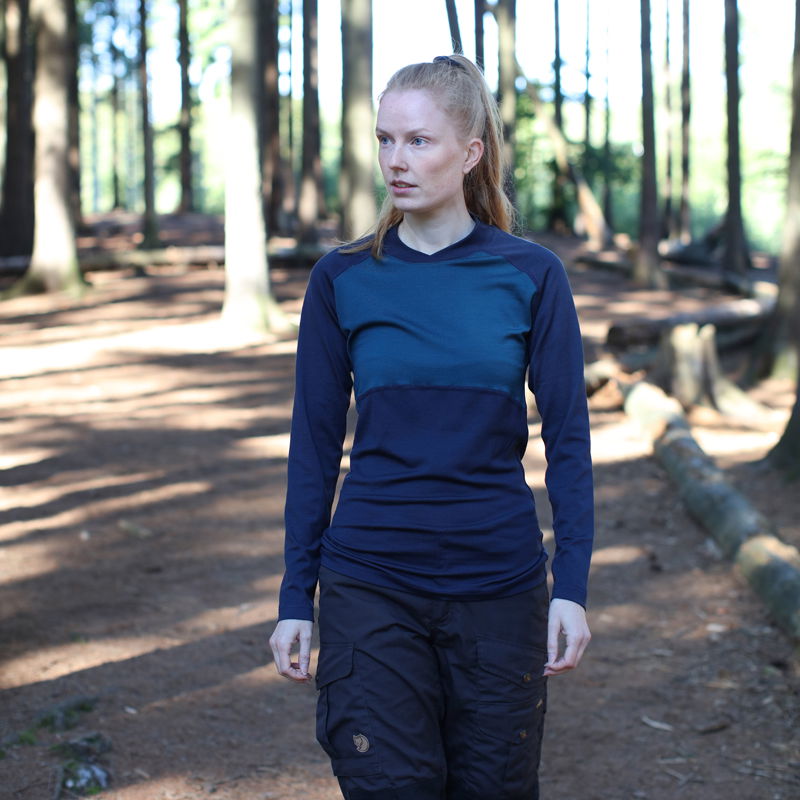 Asivik Explorer Merino Crew Neck, dame - Spejder Sport
