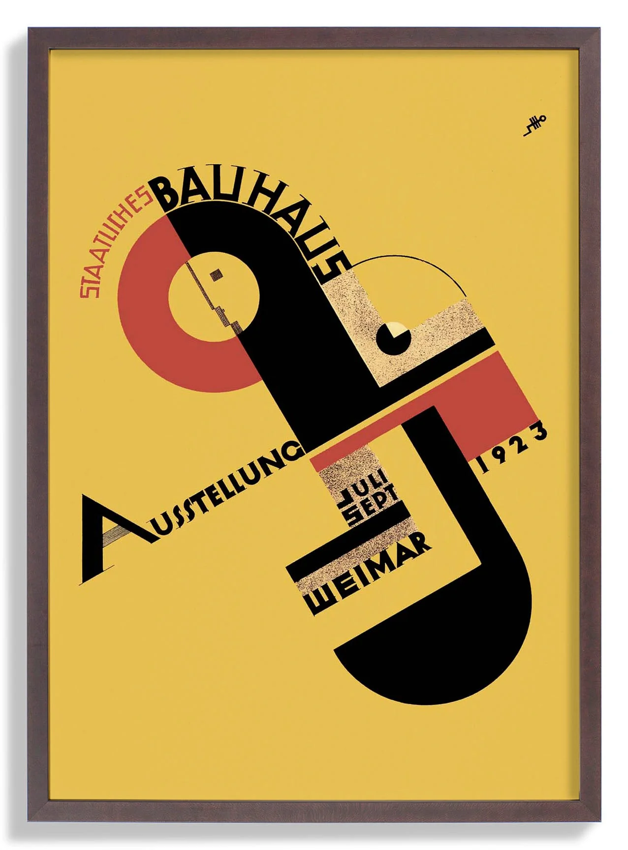 Bauhaus-Ausstellungen von Joost Schmidt 1923