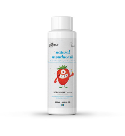 The Humble Co. Mondwater kids strawberry (500 ml)