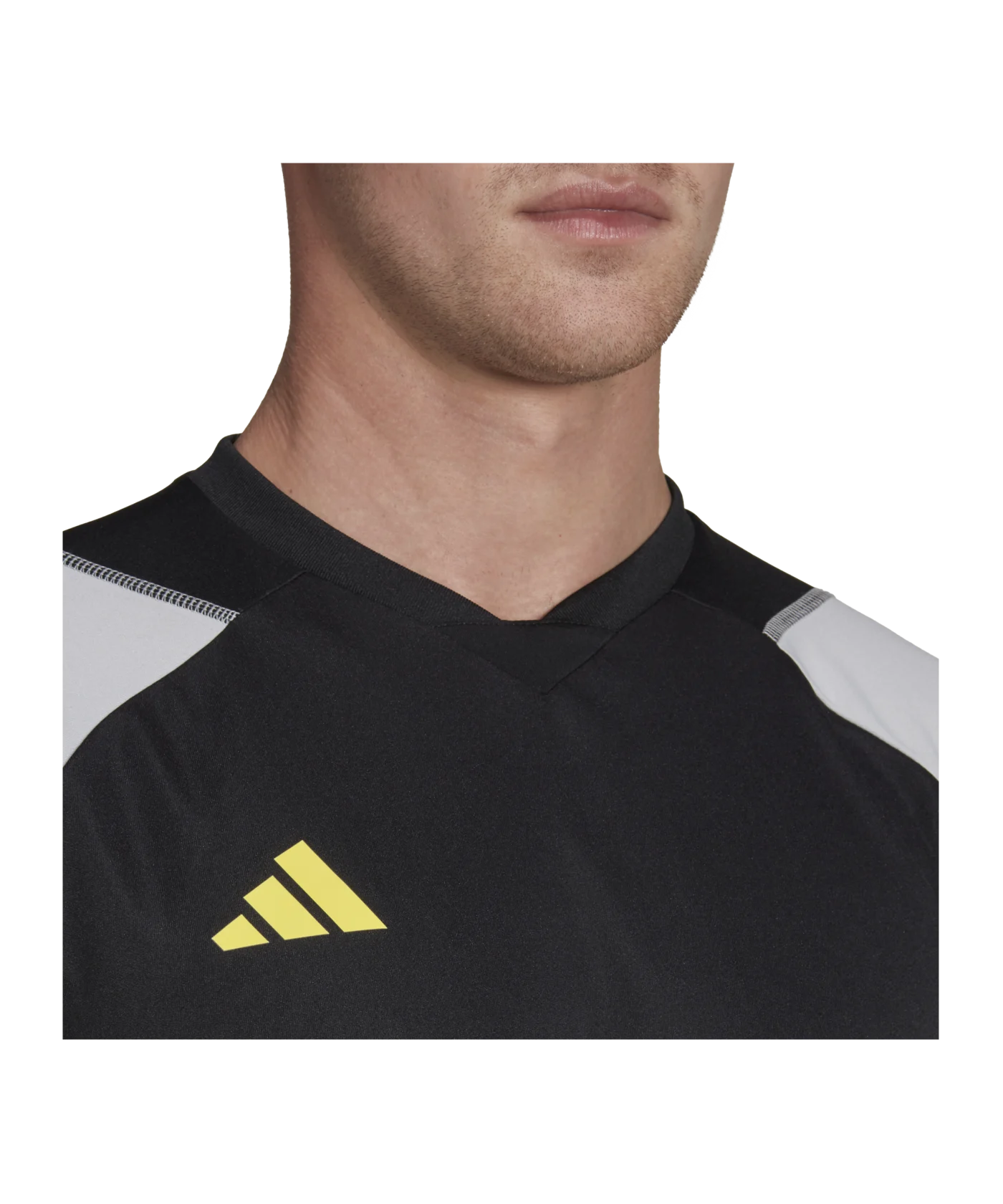 adidas Tiro 23 Competition Trikot Schwarz Grau