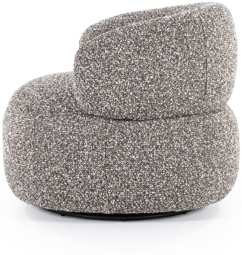 Draaifauteuil Taupe 96108 Maeve B82 x D85 x H74 cm