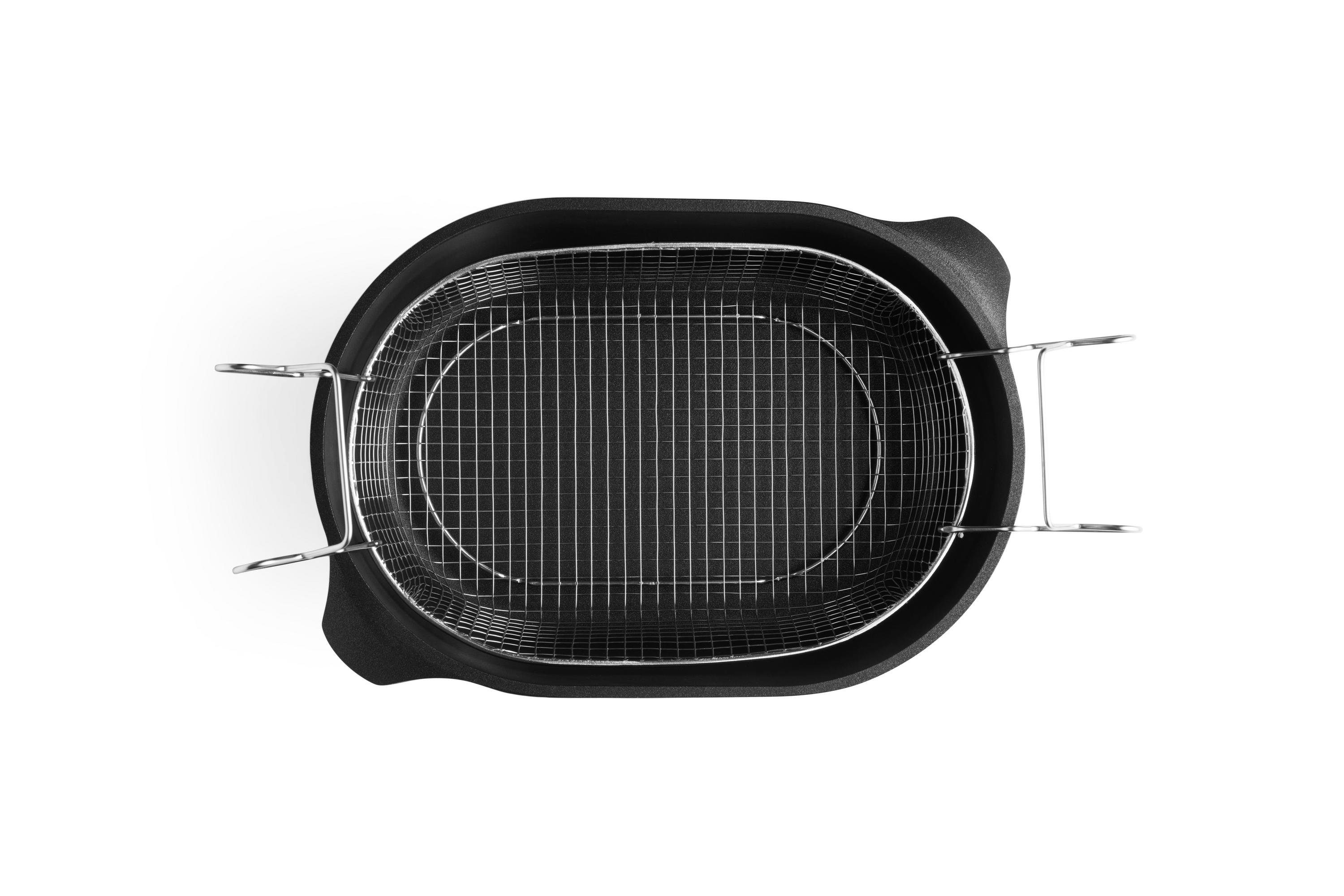 Titan Best Siebeinsatz für Gussbräter - Größe: 32 x 22 cm von WOLL
