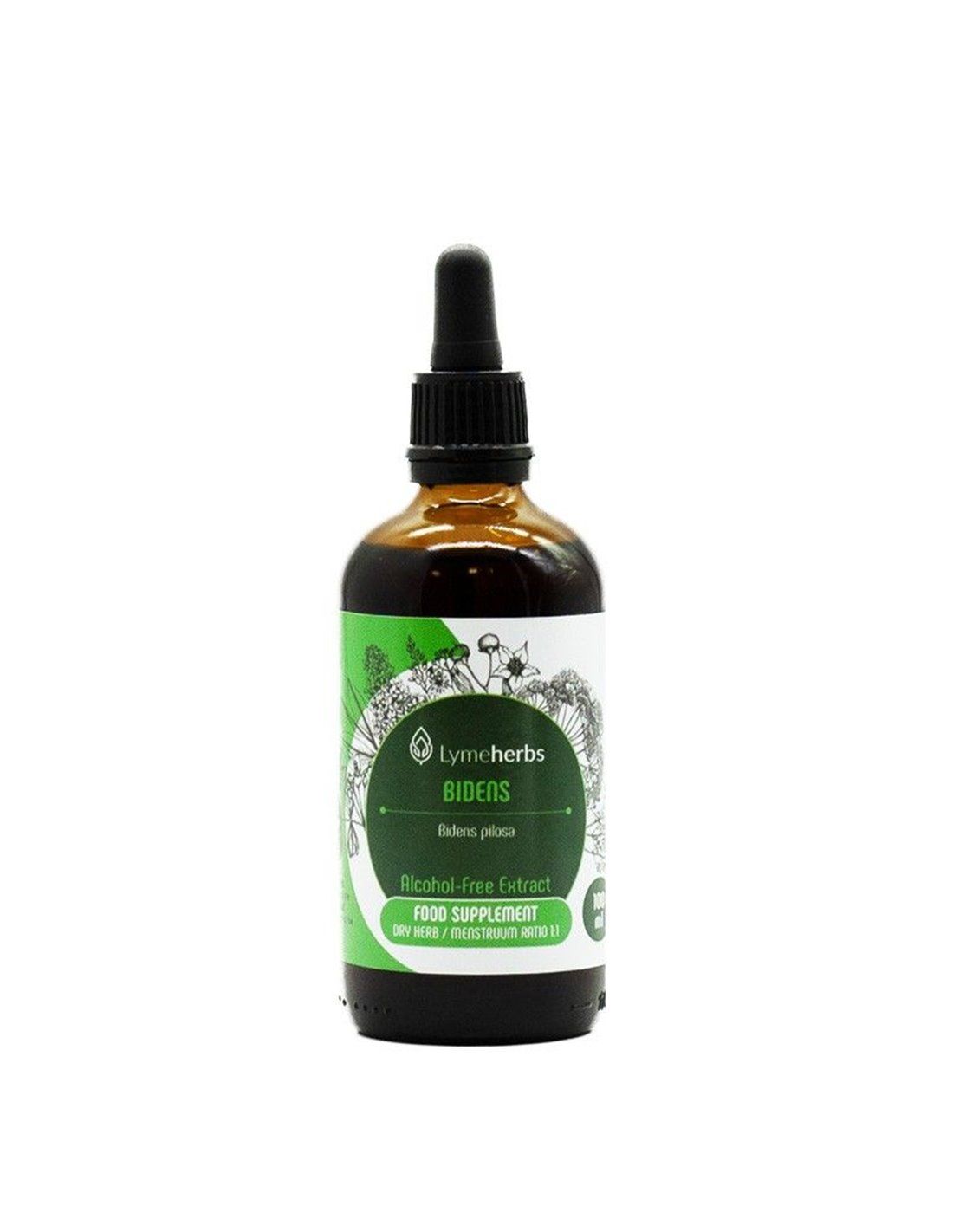 Lymeherbs Behaarter Zweizahn (Bidens pilosa), alkoholfreier Extrakt 1:1