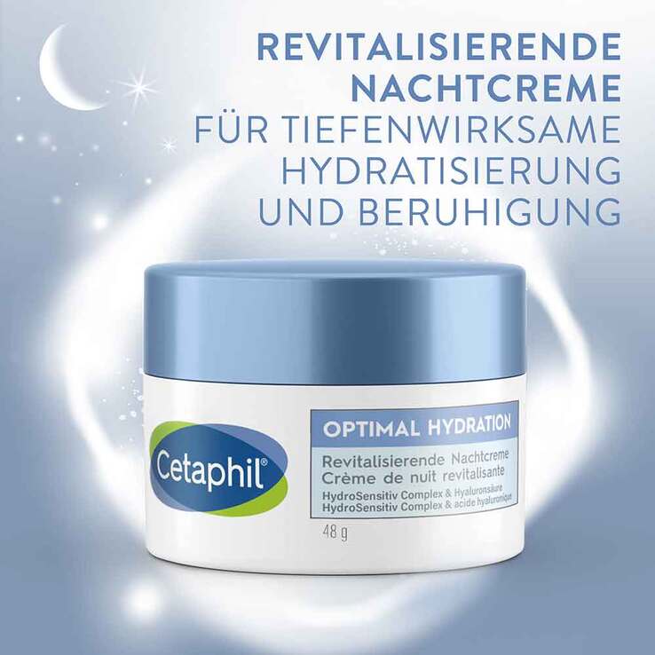 Cetaphil Optimal Hydration revitalisierende Nachtcreme, 48 g