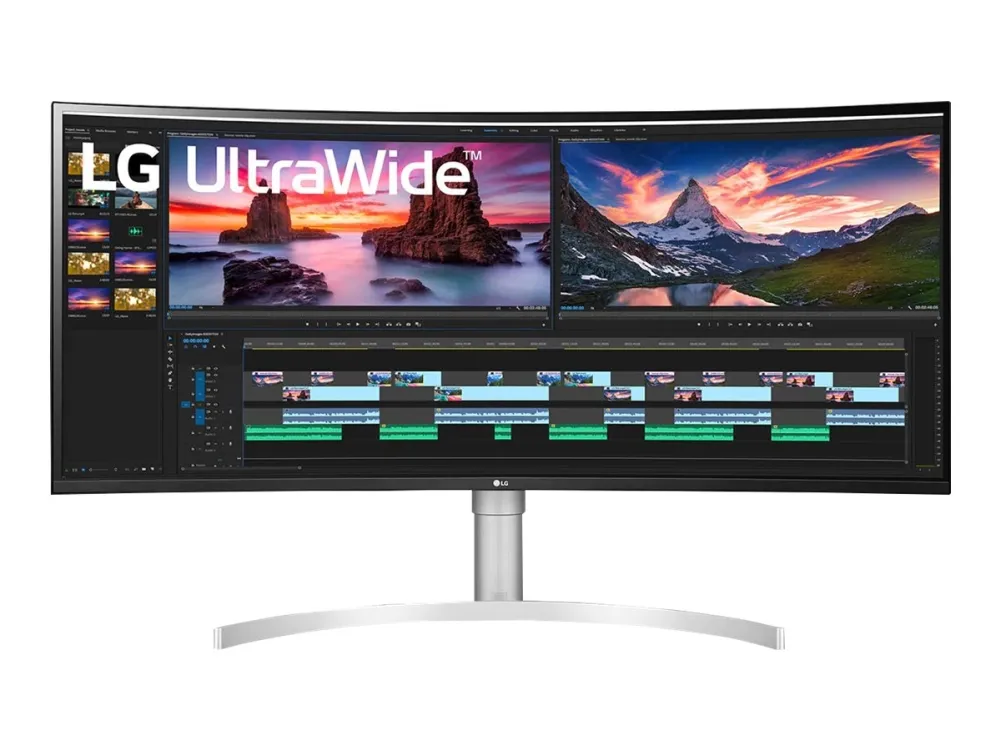[OUTLET] - LG 38WN95C-W - LED-skærm - kurvet - 38