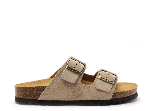 Scholl mules et sabots plats femme josephine 3050 beige