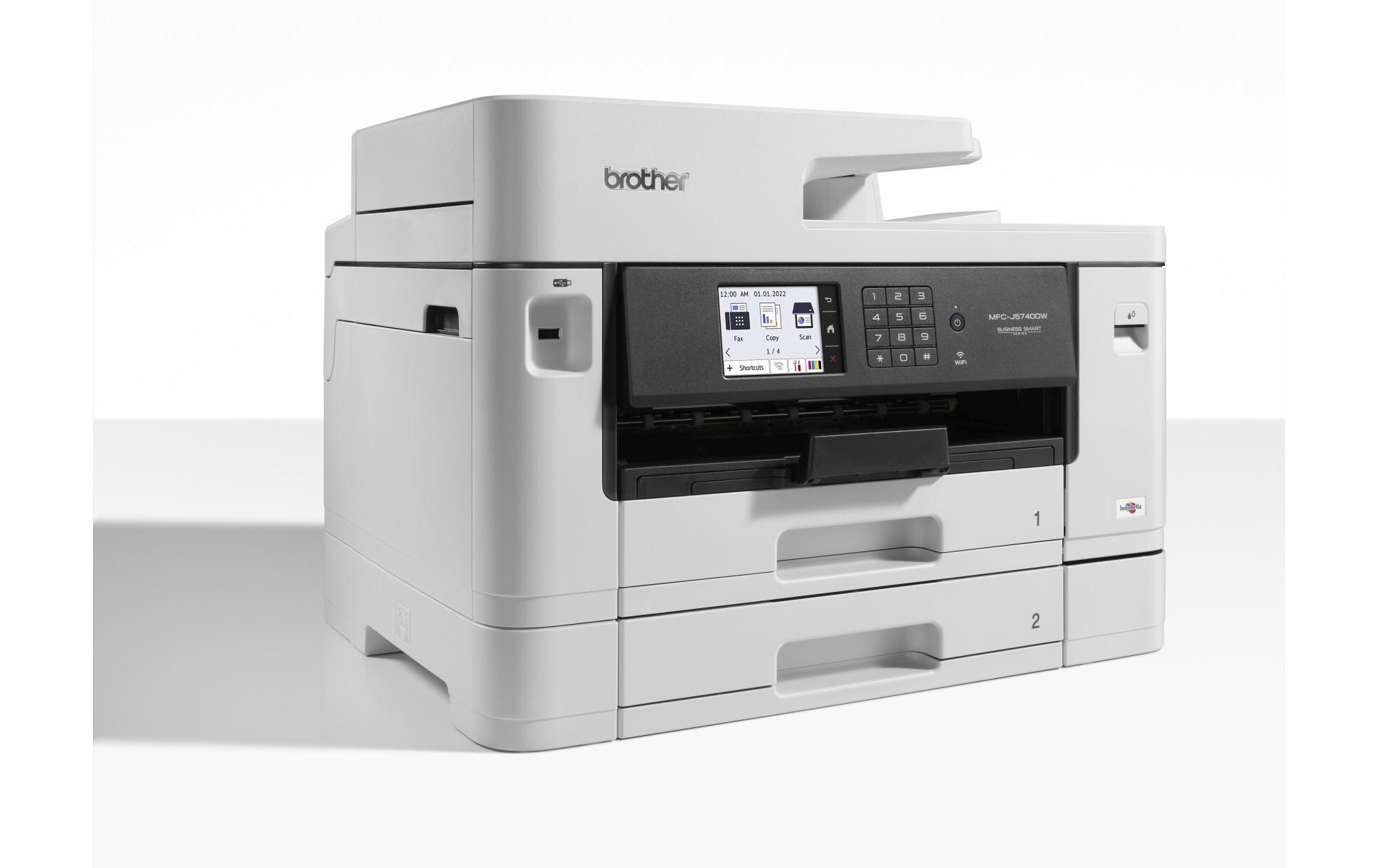 Multifunktionsdrucker MFC-J5740DW<br>WLAN-fähiger 4-in-1-Multifunktions-Tintenstrahldrucker