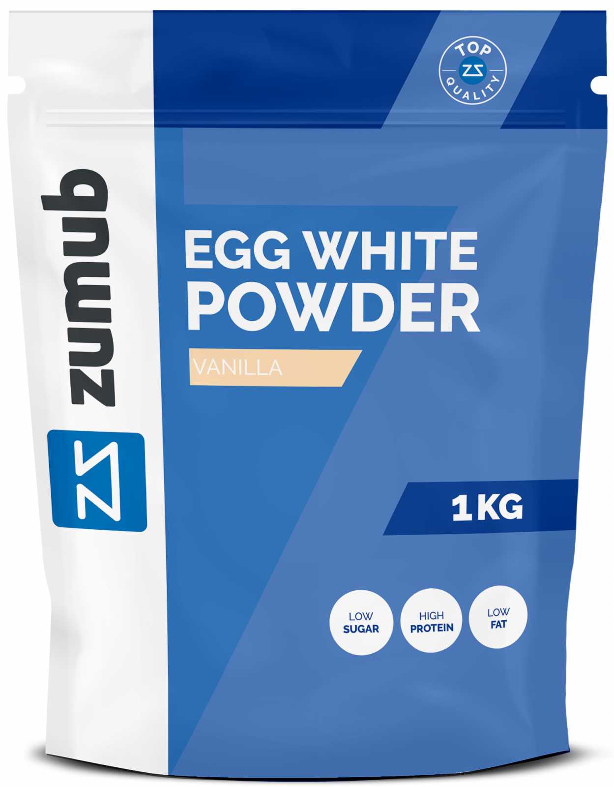 Proteína em pó de clara de ovo Zumub 500g