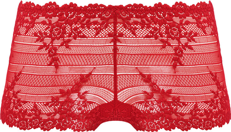 Wacoal EMBRACE LACE BOYSHORT Equestrian red
