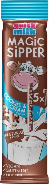 Quick milk Cookies & Cream 5 stuks