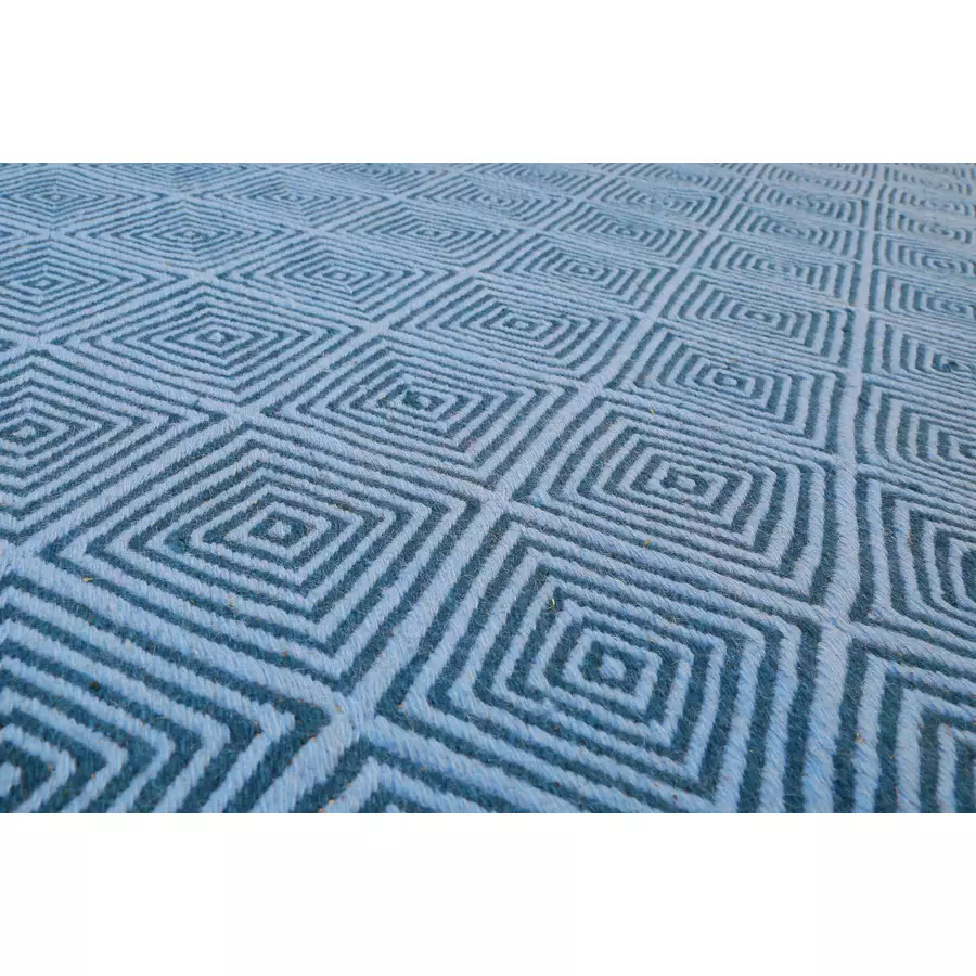 Esprit Handweb-Teppich Cairo blau