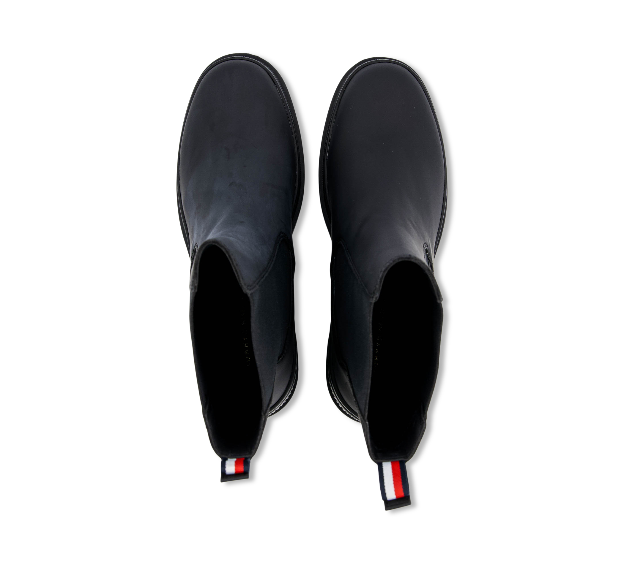 Tommy Hilfiger Rubberized Mid Heel Boot - Gummistiefel Damen