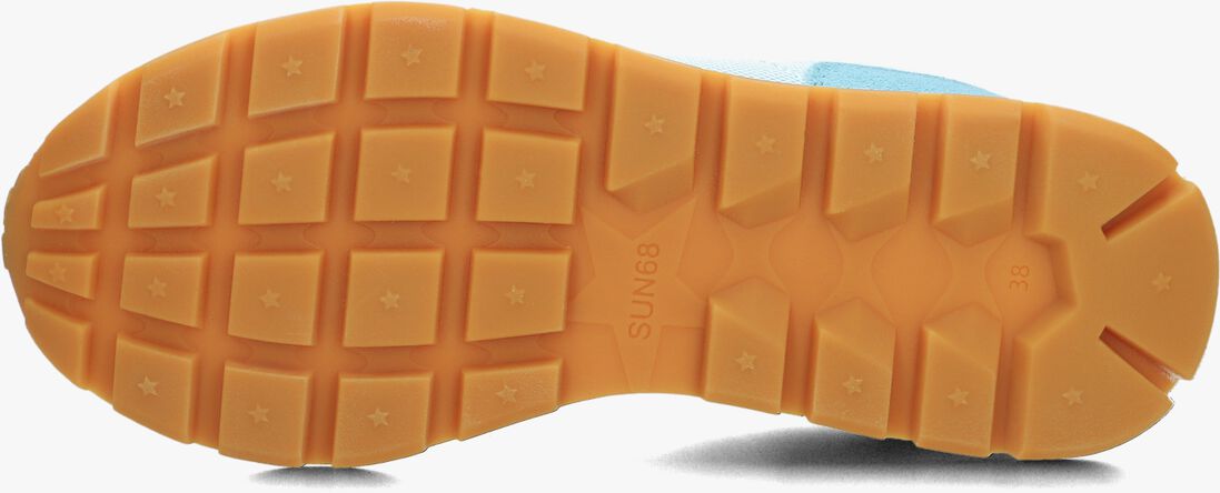 SUN68 blauwe sun68 lage sneakers ally glitter