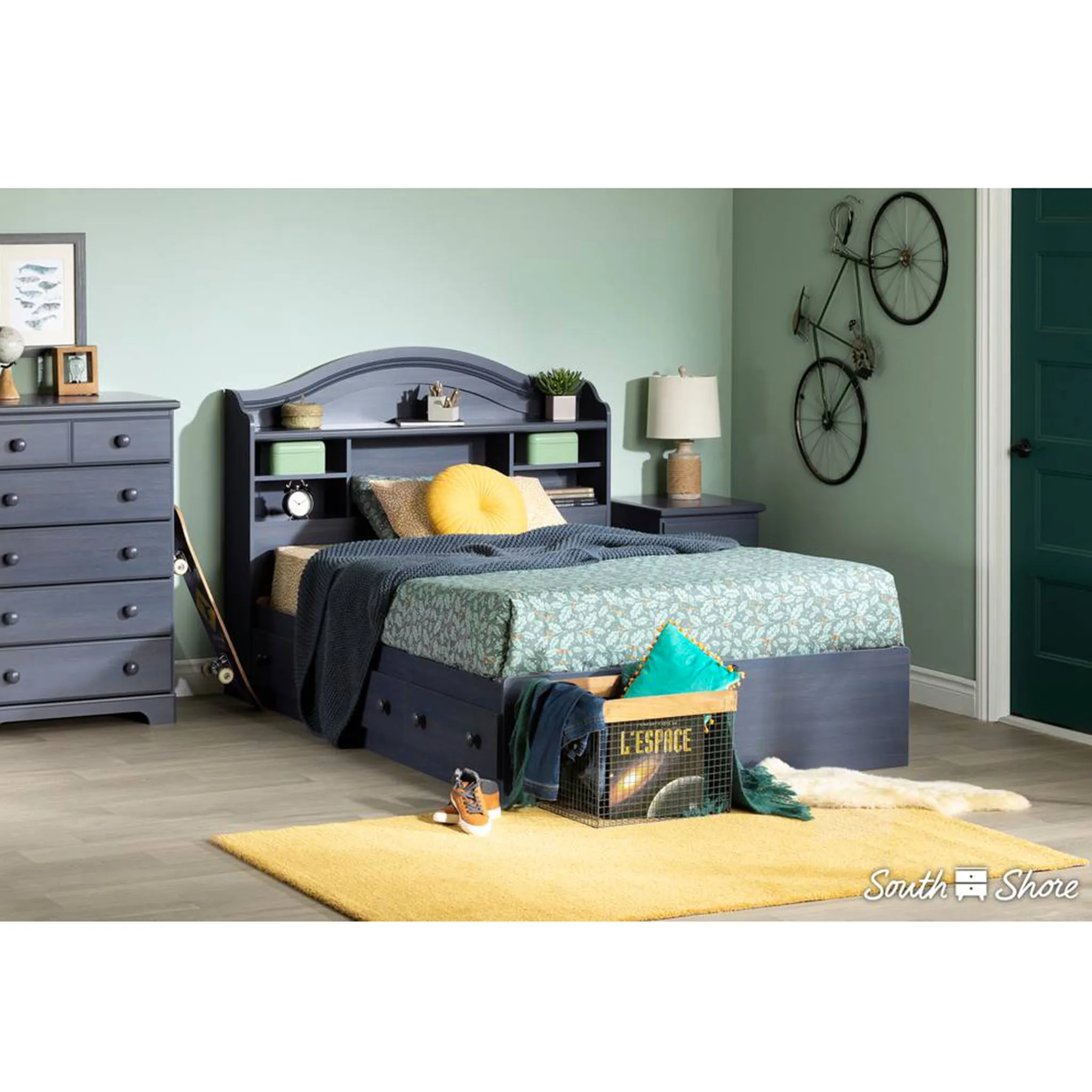 South Shore Commode 6 Tiroirs Summer Breeze - Myrtille