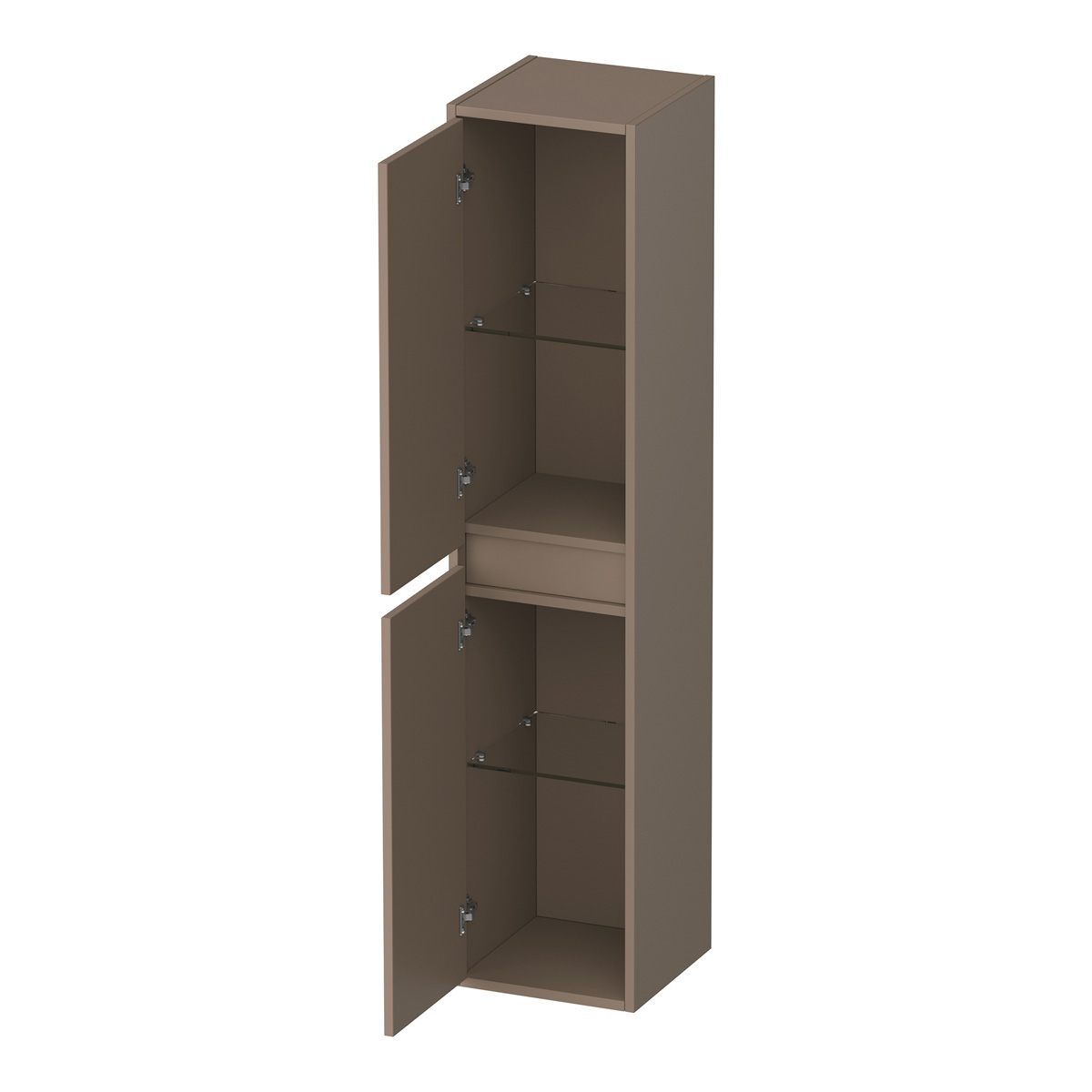 Brauer Adore Wavy kolomkast 160cm mokka mat