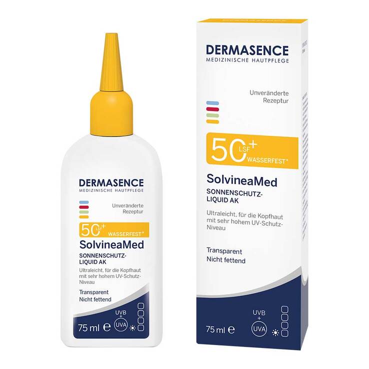 Dermasence Solvineamed Sonnenschutz Liquid AK LSF 50 +, 75 ml