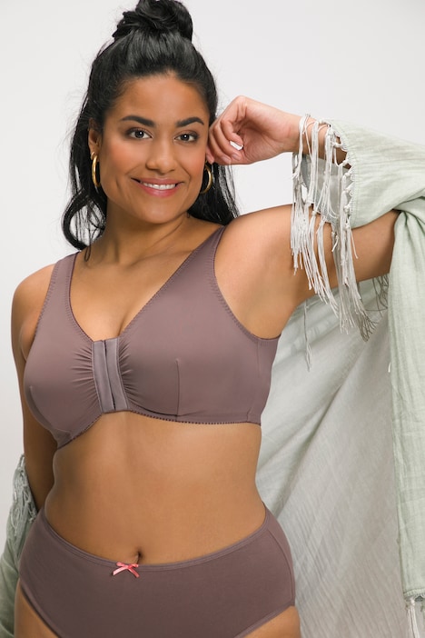 Bustier, Still-BH, Vorderverschluss, Cup C/D - E/F