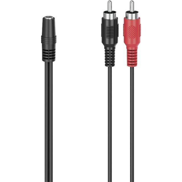 Hama lydadapter (2 x RCA-stik