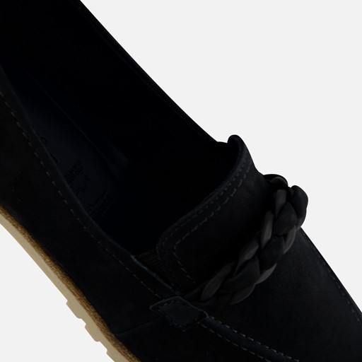 Tamaris Instappers blauw Leer