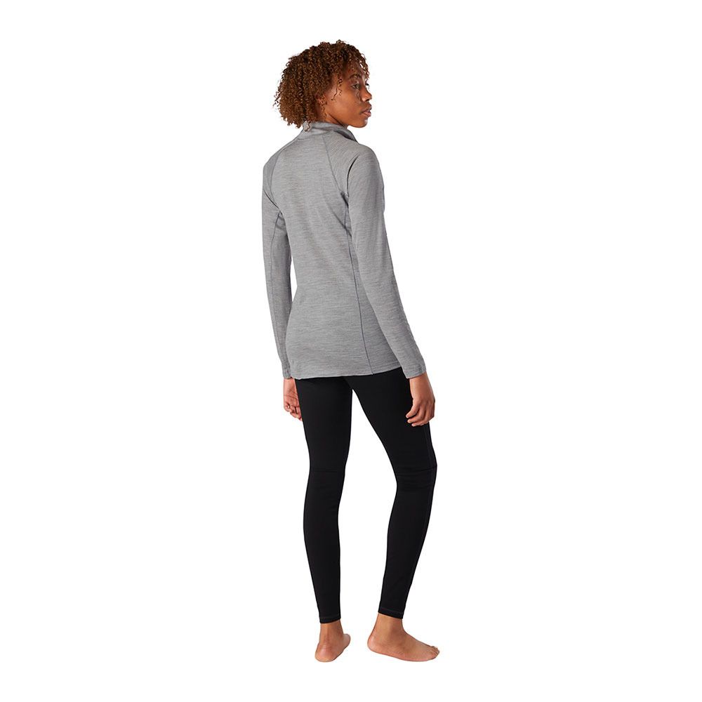Smartwool MERINO 150 BL 1/4 Z BXD - Sous-couche Femme light gray heather