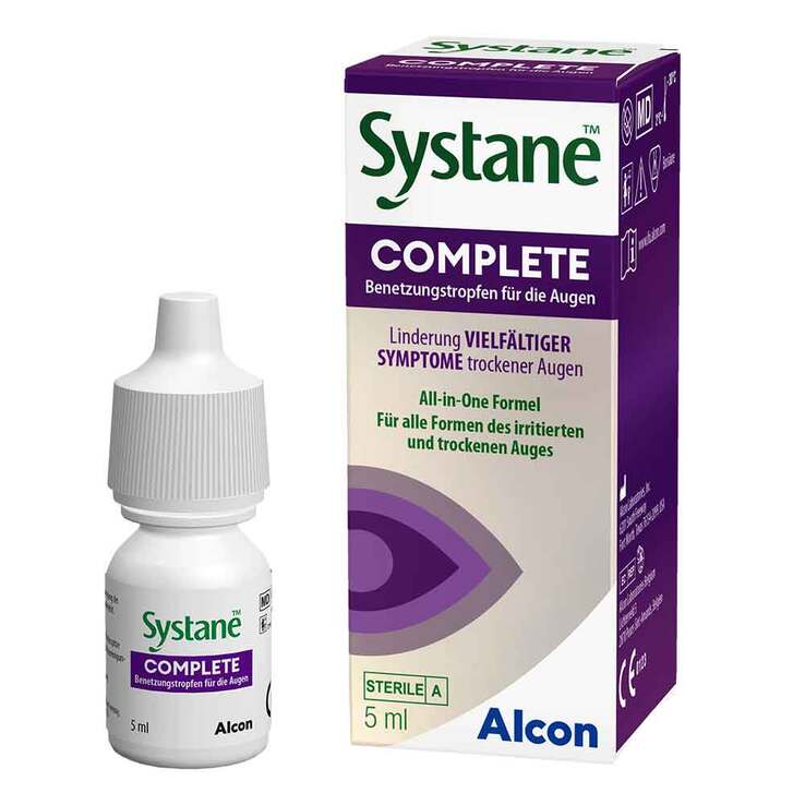 Systane Complete Benetzungstropfen für die Augen, 5 ml