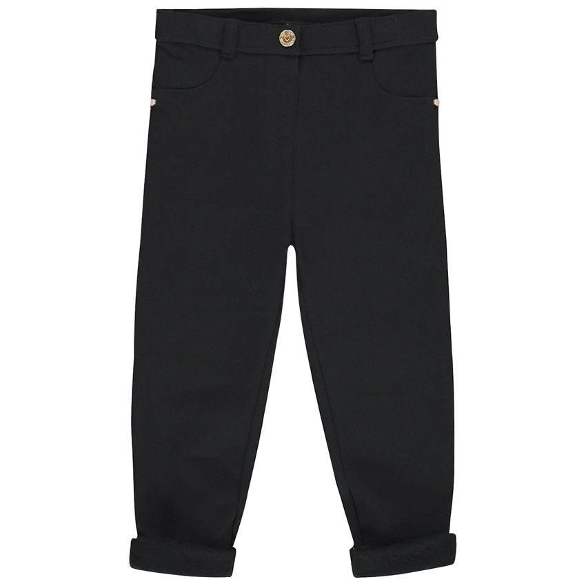Pantalon pour bébé fille - Gris foncé