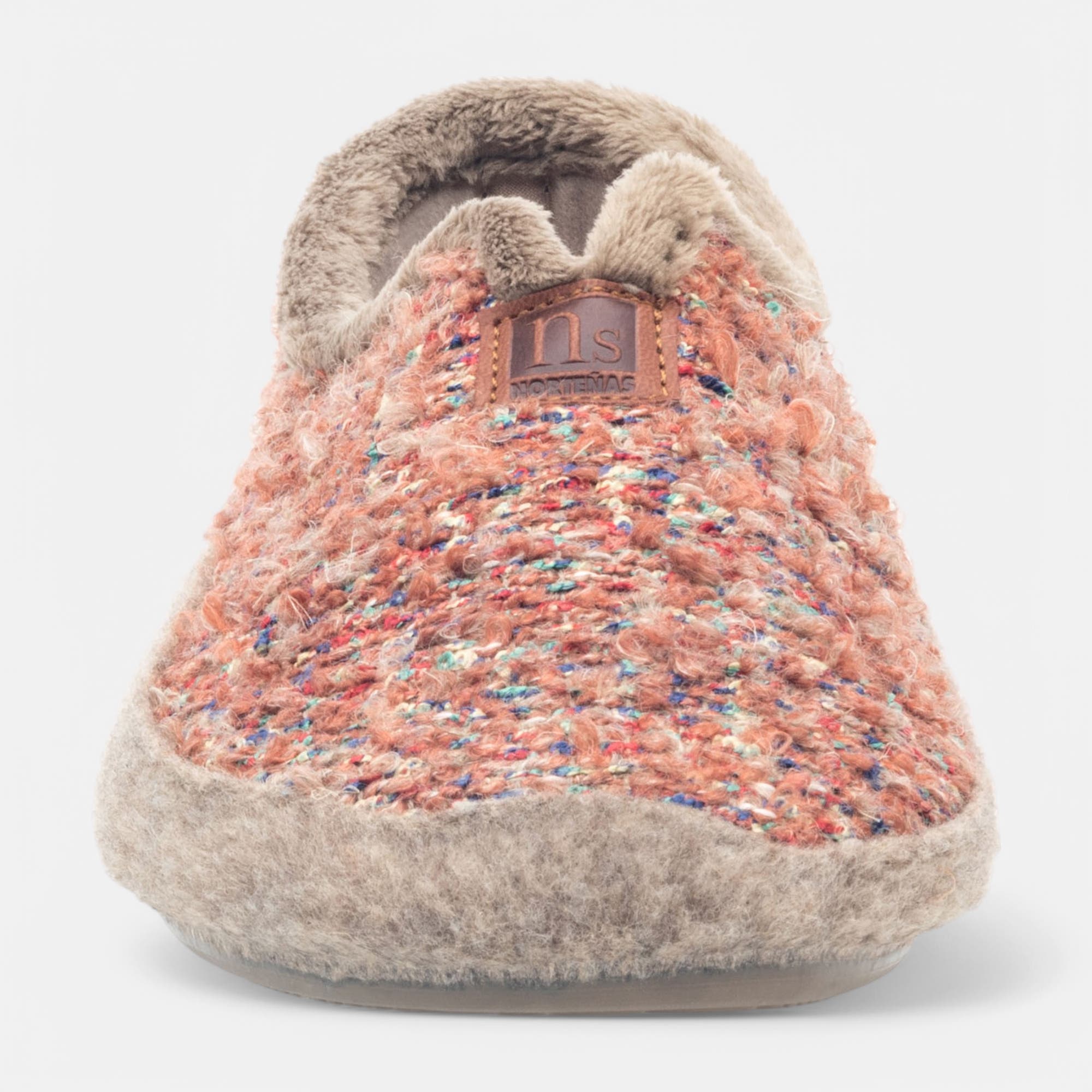Pantoufles mules Femme camel