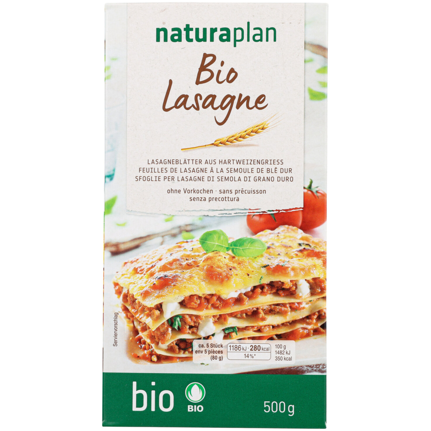 Naturaplan Bio Lasagneblätter