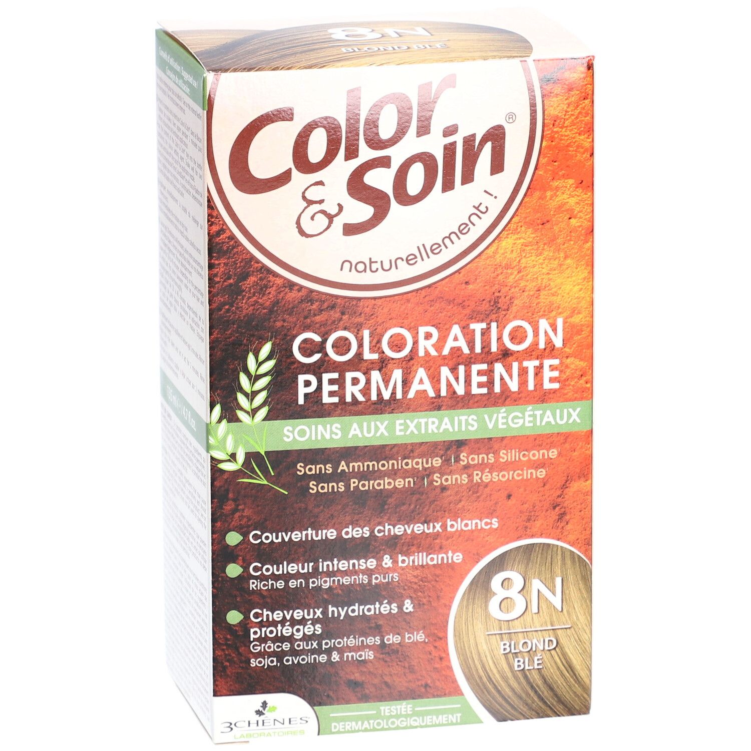 Les 3 Chênes Farbe & Pflege 8N blond