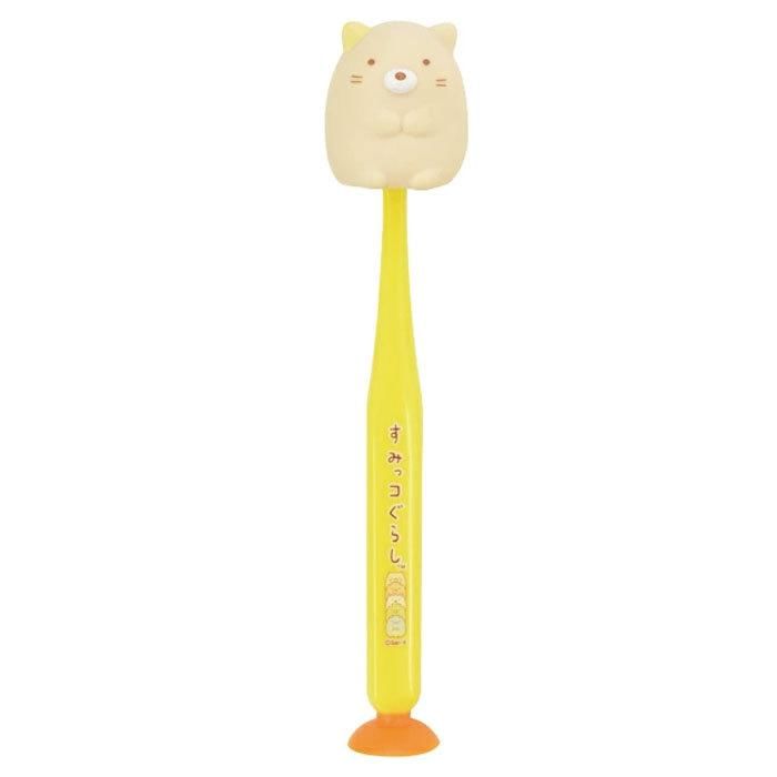 San-X - San-X Sumikko Gurashi tandenborstel met zuignap en dop Neko