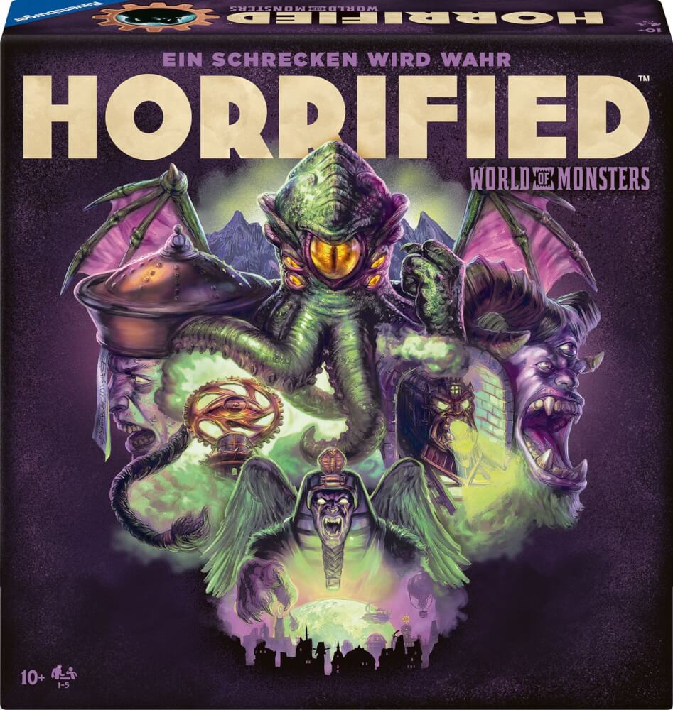 Ravensburger 22892 Horrified World of Monsters  Gesellschaftsspiele Gesellschaftsspiele