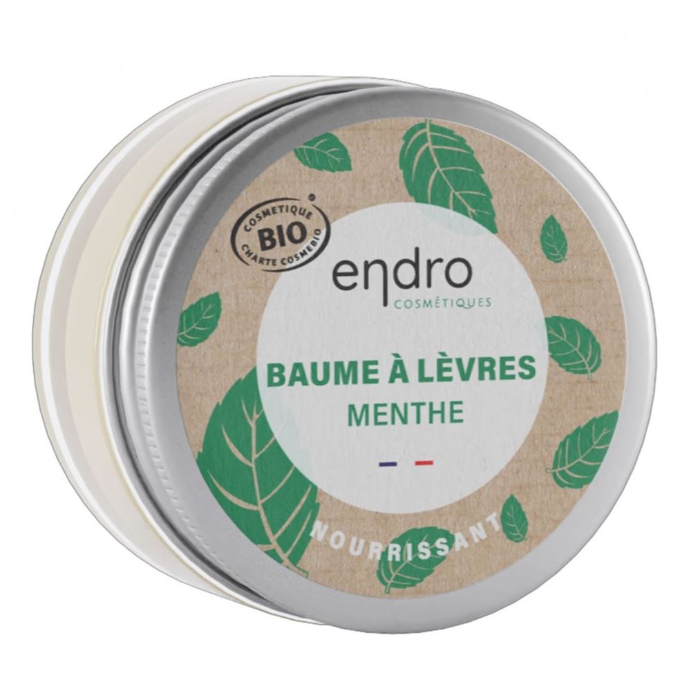 ENDRO COSMETIQUES Lippenbalsam Bals natürlich Minze Glas 15 ml