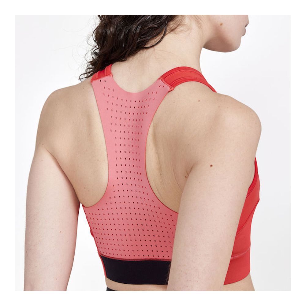 Craft PRO HIT BLOCKED SPORT - Brassière Femme reddish/lavender
