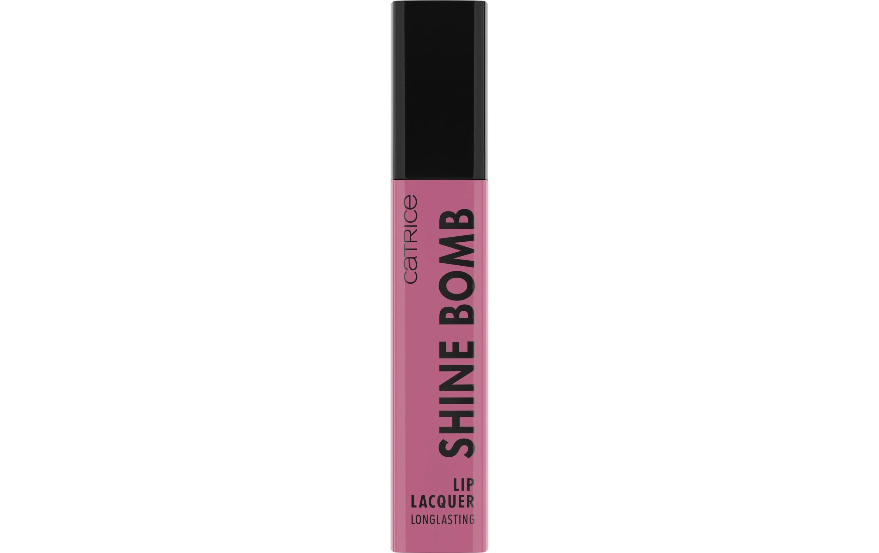 Lip Gloss Shine Bomb 060 Pinky PromiseFlüssiger Lippenstift mit glänzender Farbe und langer Haltbarkeit in Nude