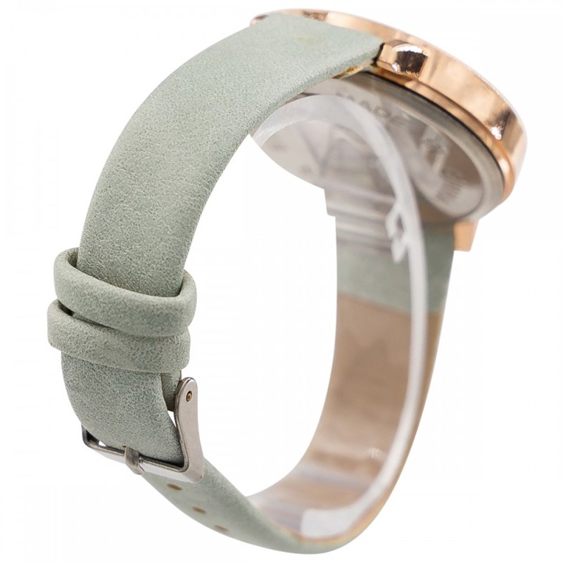 Montre Femme CHTIME bracelet Cuir Vert