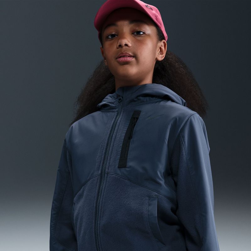 Nike City Utility EasyOn Therma-FIT winterjas voor kids - Blauw