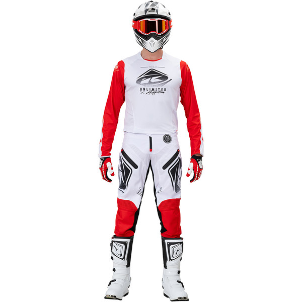 Kenny - Maillot Titanium - 2021 Blanc / Rouge