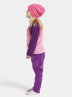 Didriksons Monte Fleecegenser, Light Heather Pink