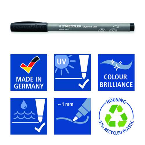 STAEDTLER® pigment pen 376, einzeln