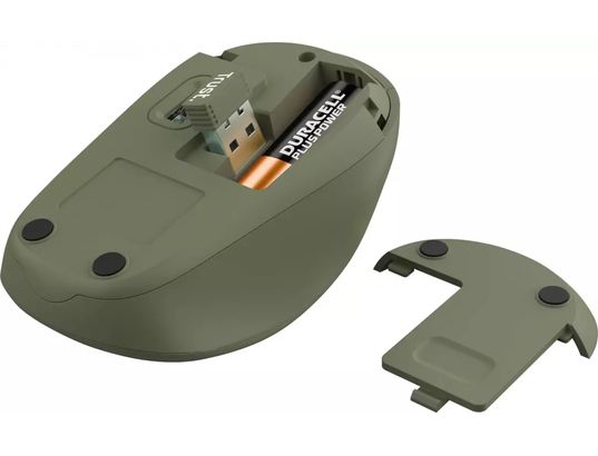 TRUST - Souris sans fil Yvi+ Vert - 24552