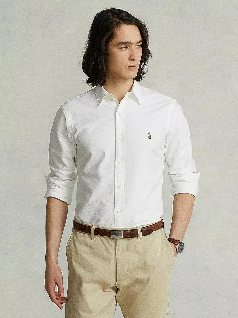 POLO RALPH LAUREN Hemd Slim Fit weiss