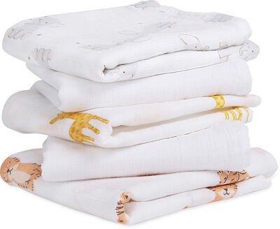 Aden by Aden Helseteppe Safari Babes 5-pack