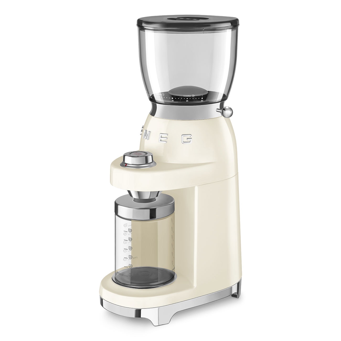 SMEG Kaffeemühle creme 50's Style elektrisch